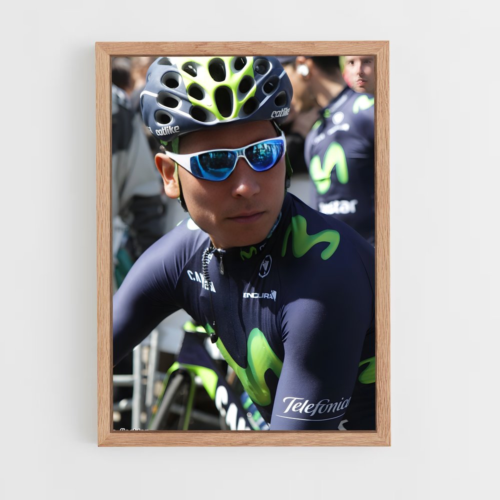 Poster Nairo quintana – affiche Cyclisme (vue 4)